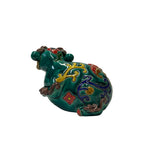 Handmade Green Small Ceramic Artistic Mouse Figure Display Art ws3238S