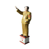 Vintage Ceramic Olive Green Historical Ceramic Figure cs1213S
