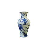 Chinese Blue White Porcelain Longevity Peach Graphic Vase cs1751S