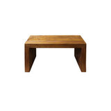 Oriental Simple Rustic Raw Wood Rectangular Table Stand cs2373-2S