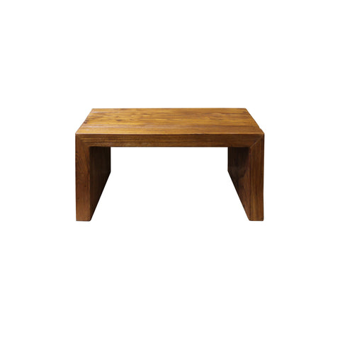 Oriental Simple Rustic Raw Wood Rectangular Table Stand cs2373-2S