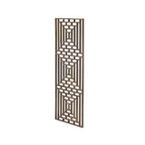 Rectangular Pattern Wood Rectangular Plain Wood Geometric Pattern Wall Panel w225 – Golden Lotus ...