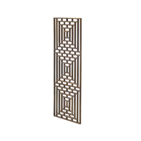 Rectangular Plain Wood Geometric Pattern Wall Panel w225 – Golden Lotus ...