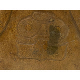 Natural Tan Beige Color Stone Carved Artistic Shape Display Art ws3342S