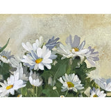 Oil Paint Canvas Art Pears White Little Flowers Scroll Painting ws3452S