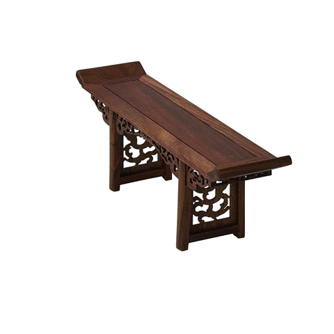 Chinese Rosewood Handmade Miniature Altar Table Display Decor Art ws3744S Chinese Rosewood Handmade Miniature Altar Table Display Decor Art ws3744S