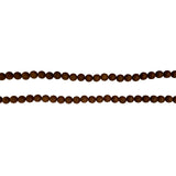 Long Oriental Brown Sandalwood Beads Hand Rosary Praying Chain ws3826S