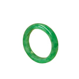 2.15" Chinese Green Jade Stone Bracelet Bangle ws4037S