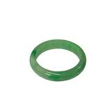 2.25" Chinese Light Green Jade Stone Bracelet Bangle ws4038S