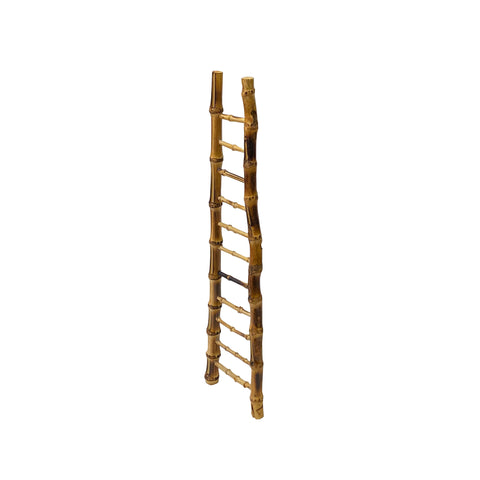 Chinese Wood Crafted Bamboo Like Ladder Shape Miniature Display Art ws4096S Chinese Wood Crafted Bamboo Like Ladder Shape Miniature Display Art ws4096S