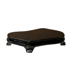 3.75" Dark Brown Wood Irregular Shape Display Stand Riser Easel ws4127S
