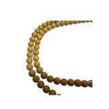 Bodhi Dots Pattern Cream Yellow Color 108 Beads Hand Rosary Praying Chain ws4689S