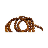 Oriental Brown Rosewood Color 108 Beads Hand Rosary Praying Chain ws4691S