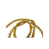Bodhi Dots Pattern Cream Yellow Color 108 Beads Hand Rosary Praying Chain ws4692S