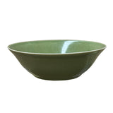 Chinese Celadon Green Color Phoenix Graphic Ceramic Bowl Display Art ws4720S
