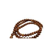 Natural Rare Rosewood Grain 108 Beads Hand Rosary Praying Chain ws4864S
