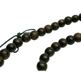 Natural Agarwood Grain 110 Beads Hand Rosary Praying Chain ws4876S