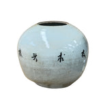 Vintage Chinese Famille Rose Bird & Peony Porcelain Jar Vase ws4956S
