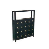Table Top Chest Open Display Shelf 20 Drawers Traditional Apothecary Cabinet ws5008S