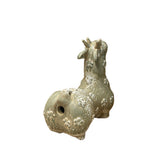 Vintage Celadon Floral Pattern Ceramic Ancient Chinese Style Art Figure ws5085S