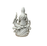 Chinese Handcrafted GuanYin Bodhisattva on Dragon White Porcelain Statue GB016S