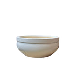 Vintage Finish Off White Porcelain Round Pot Planter GB210S