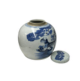 Oriental Blue White Big Kirin Riding Porcelain Large Ginger Jar GB632S / gb579
