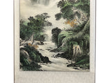 Chinese Oriental Ink Brush Water Mountain Scenery Scroll Painting GB654S f372