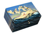 Vintage High Gloss Lacquered Mythological Venus Motif Box GB868S
