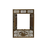 Chinese Scholars Student Motifs Wood Wall Panel Window Screen GB785S