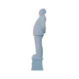Vintage Off White 59 Inches Tall Porcelain Chairman Mao Art Figure cs1212S