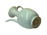 Chinese plain white celadon jar