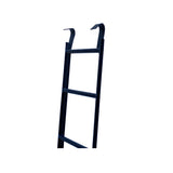 Pair Black Metal Ladder Shape Display Towel Rack Wall Panel ws3211S