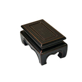 4.5" Black Claw Legs Rectangular Display Stand Riser Easel st1062AS