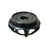 6" Chinese Black Wood Round Legs Table Top Stand Display Easel Riser st1205S