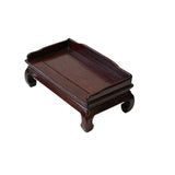 Chinese Rosewood Handmade Daybed Chaise Miniature Display Art st1206S