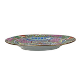 Chinese Oriental Canton Porcelain People Scenery Display Plate Decor ws3630S