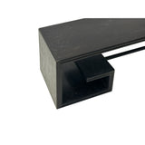 13.5" Oriental Dark Brown Wood Rectangular Table Top Stand Riser ws3734S