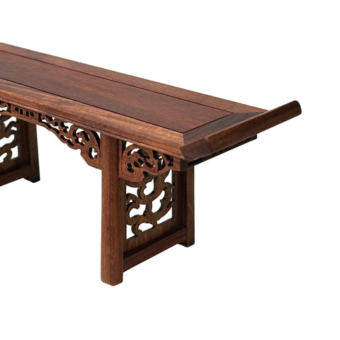Chinese Rosewood Handmade Miniature Altar Table Display Decor Art ws3744S Chinese Rosewood Handmade Miniature Altar Table Display Decor Art ws3744S