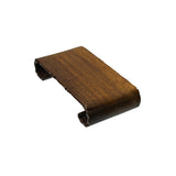 5" Brown Wood Scroll Legs Rectangular Display Stand Riser Easel ws4032S