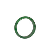 2.5" Chinese Natural Mixed Green Jade Stone Bracelet Bangle ws4039S