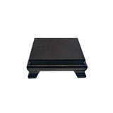 2" Dark Brown Wood Square  Shape Display Stand Riser Easel  ws4141AS