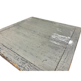 Chinese Distressed Gray Low Square Coffee Kang Table Stand ws4738S