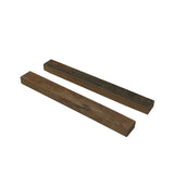 Chinese Pair Natural Wood Grain Patina Rectangular Paperweights ws4779S