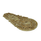 Chinese Stone Ancient Style Motif Carving Decor Display Plaque Art ws4791S
