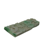 Natural Stone Dragon Motif Carving Display Plaque Art ws4799S