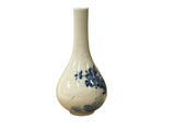 Vintage Tiny Small Blue White Pear Shape Blue White Graphic Vase ws5054S