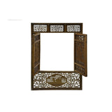 Chinese Scholars Student Motifs Wood Wall Panel Window Screen ws5070S