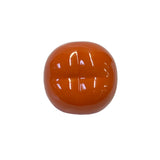 Chinese Orange Ceramic Small Persimmon Shape Display Container ws3085AS