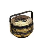 Vintage Oriental Black Golden Graphic Stack Wedding Basket Display GB131S